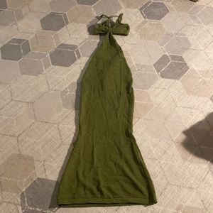 Never Worn! Cult Gaia Serita Knit Dress in Olive